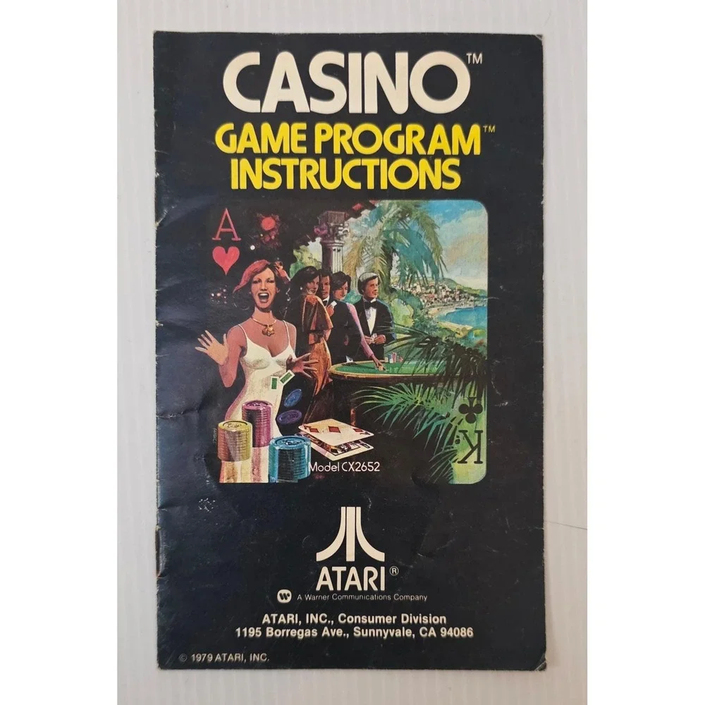 Vintage Atari Manuals Catalog Lot Defender Asteroids Breakout‎